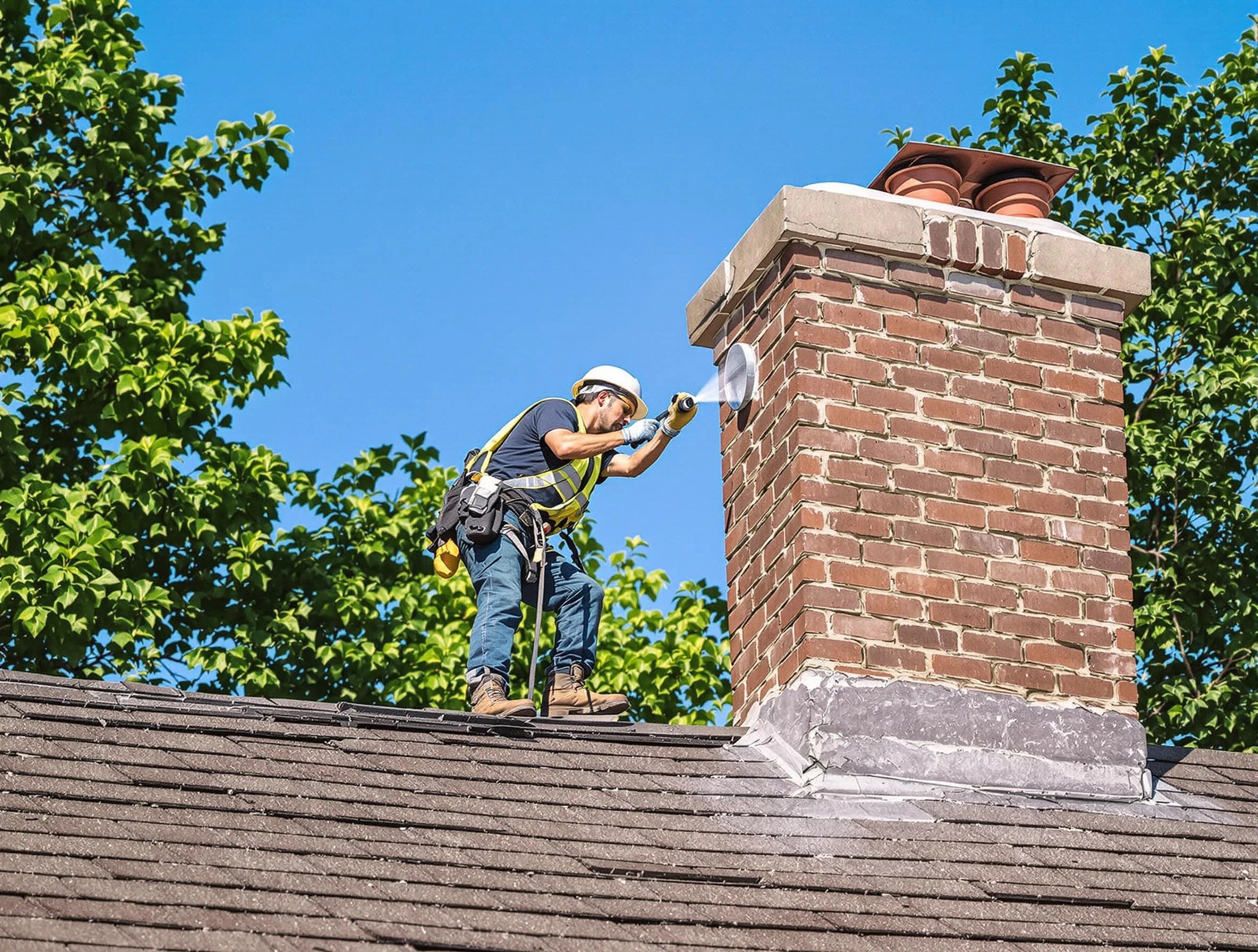 Allison Park Chimney Sweep performing an inspection with advanced tools in Allison Park, PA