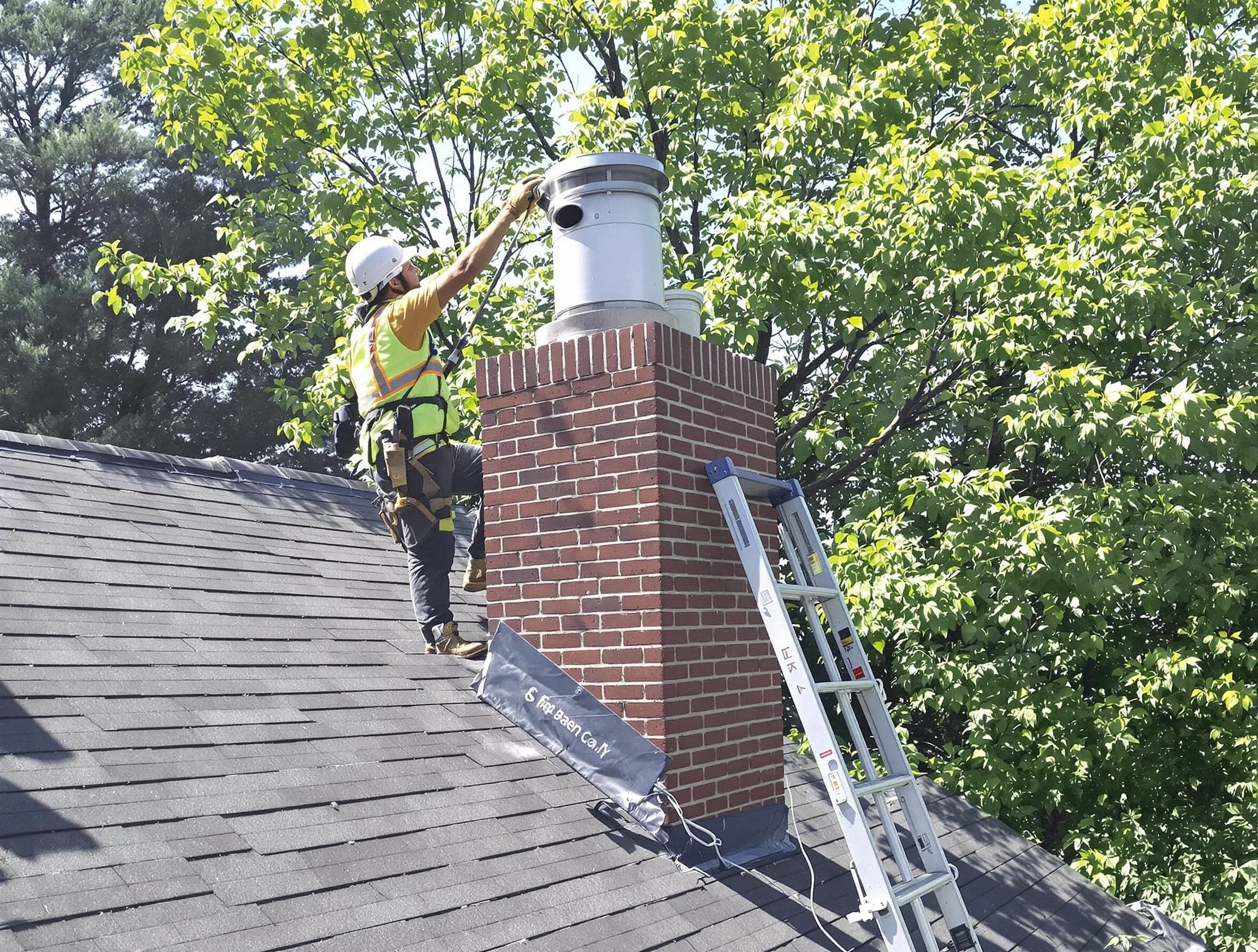 Chimney liner inspection by Allison Park Chimney Sweep in Allison Park, PA