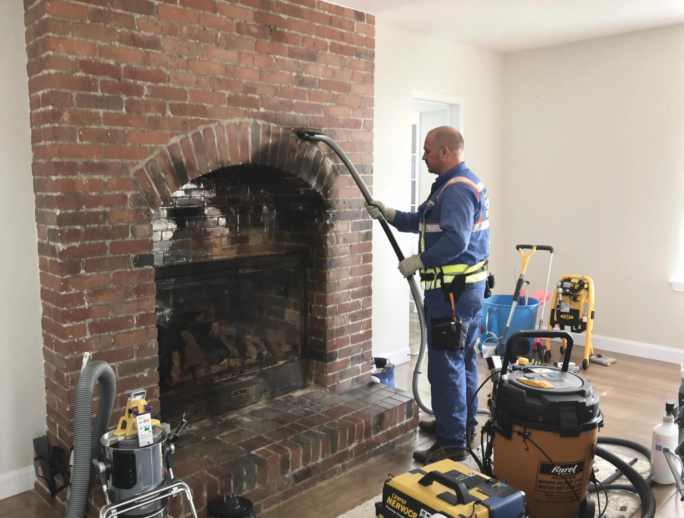 Allison Park Chimney Sweep expert performing detailed chimney sweep in Allison Park, PA
