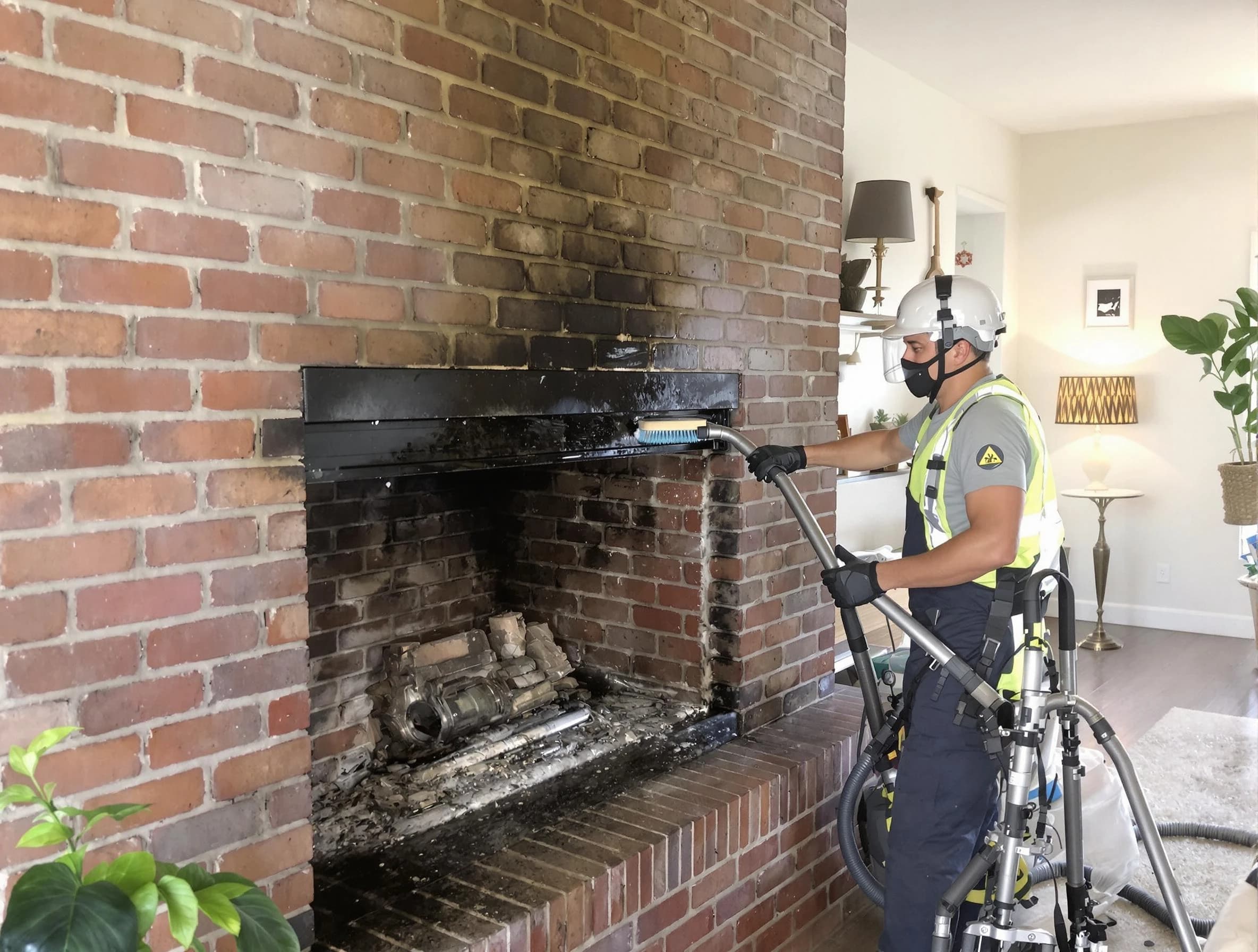 Allison Park Chimney Sweep providing fireplace cleaning services in Allison Park, PA