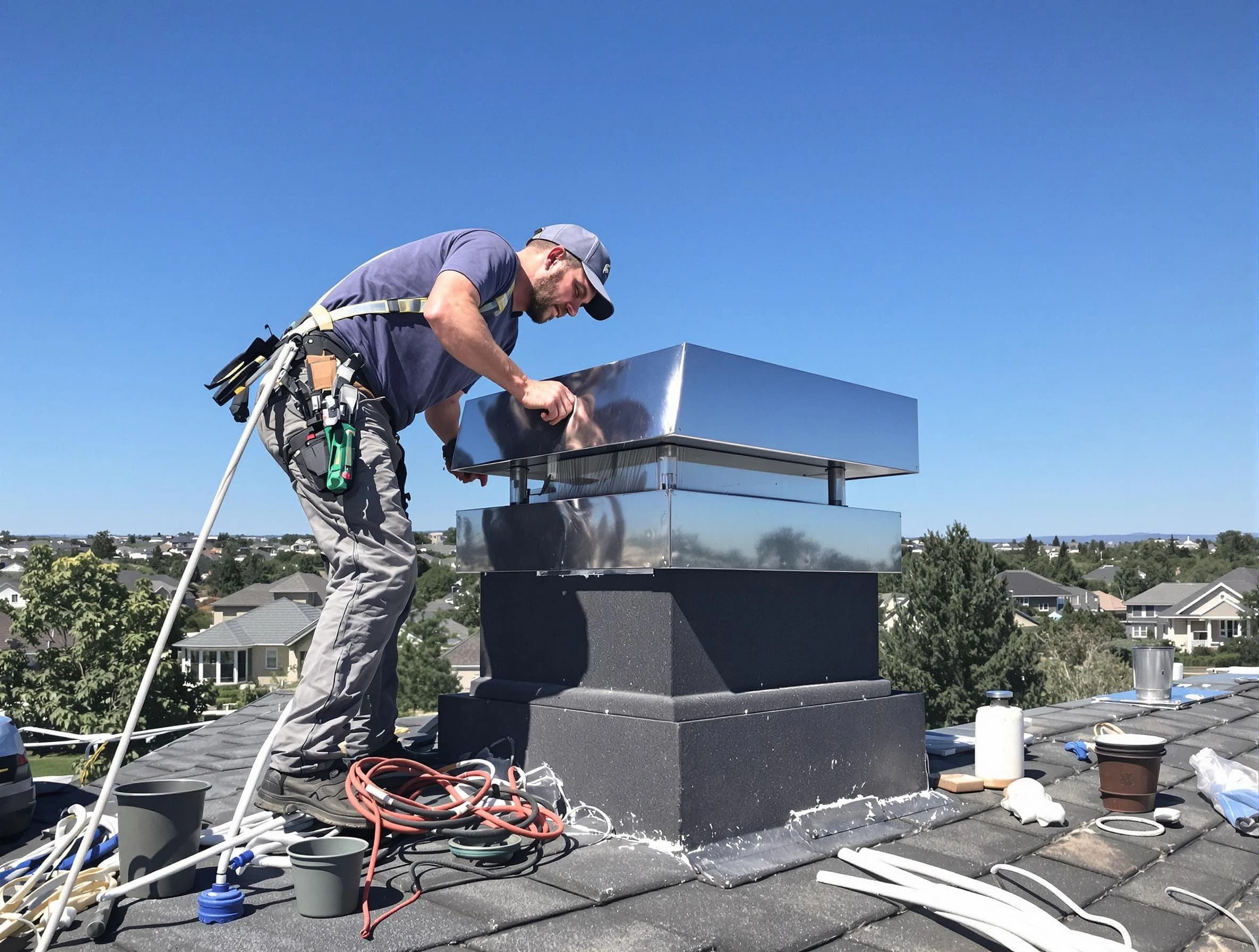 Chimney Cap Services service in Allison Park, PA