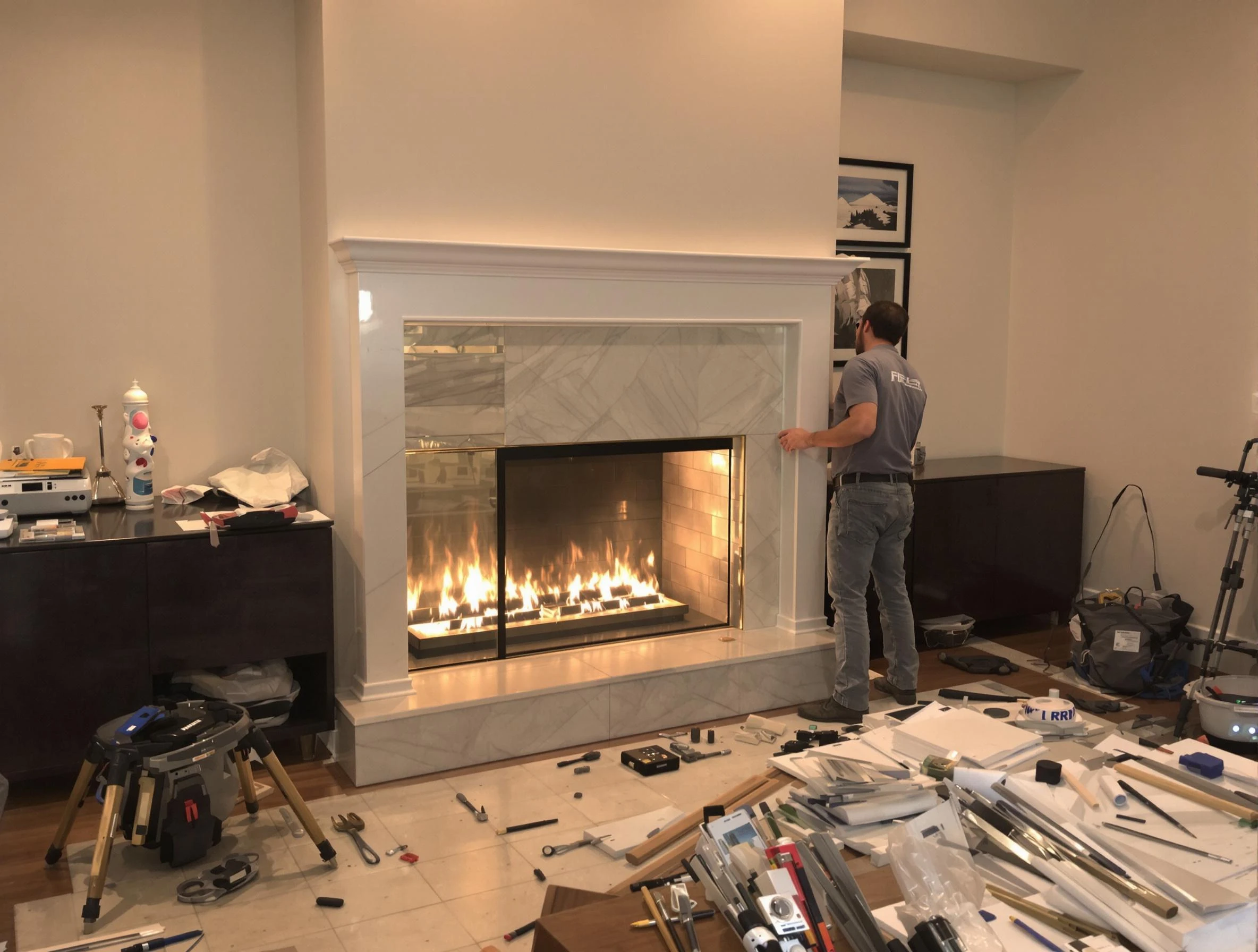 Fireplace Installation in Allison Park
