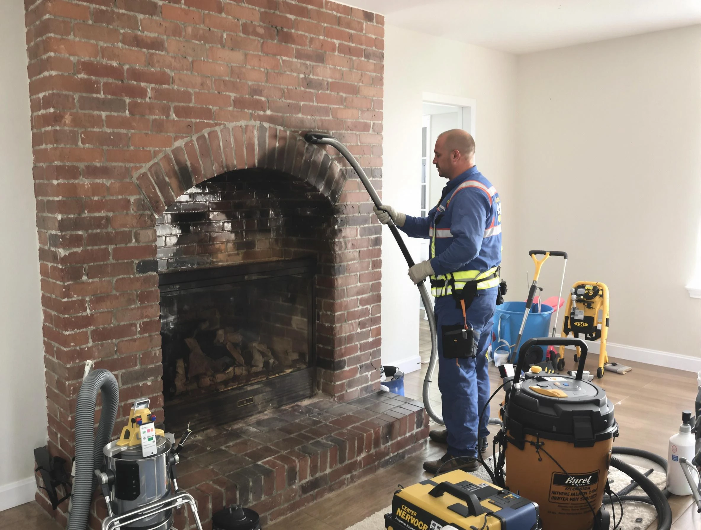 Allison Park Chimney Sweep expert performing detailed chimney sweep in Allison Park, PA